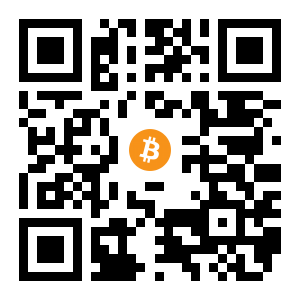 bitcoin:18YeRvb3SrW5xYBoYn5KjCwjiwcdTDPVtr black Bitcoin QR code