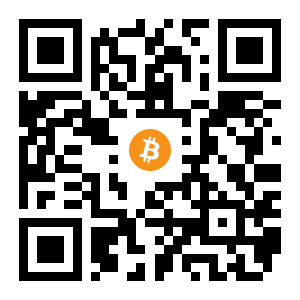 bitcoin:18Z9zCSBLmoTdBaiRDBR8EgggstXkEvLQL black Bitcoin QR code