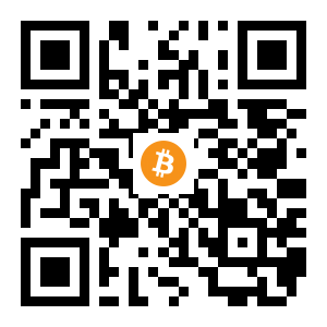 bitcoin:18ayZnhWXt52HHnZduNW3uCUBoRCgR4jZJ black Bitcoin QR code
