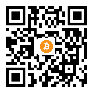 bitcoin:18bLStmVfmF8Dz3skyAeLHUpFku2dLzkkM black Bitcoin QR code