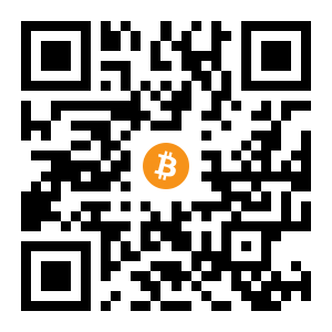 bitcoin:18dSfUUAfNJXaxU1FFpBFuu7yxgajir9gF black Bitcoin QR code