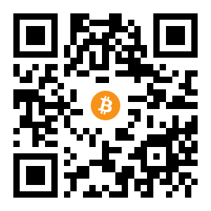 bitcoin:18e1hUH1LApwZBWw4uWh4z8RjhrB6chu6Z black Bitcoin QR code