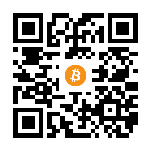 bitcoin:18e8LCNcFsgqApnYgLWZdswznfsmcWzxoK black Bitcoin QR code