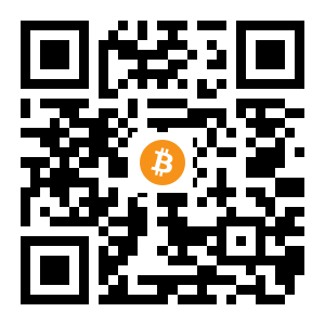 bitcoin:18eYCnoQN8ciDRmHLqTJFQXFVarSmhoS1A black Bitcoin QR code