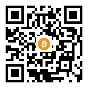 bitcoin:18eiAQDTxpjL21Por86BxAH5eDkBN2EBkf black Bitcoin QR code