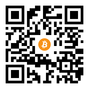 bitcoin:18fG1wnotJAM8xgLAKmKwPXRs7xLUSAiCx black Bitcoin QR code