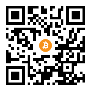 bitcoin:18fZfaNNTdcomx5FYLpDtEaYdLwg1CdFAq black Bitcoin QR code