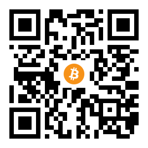 bitcoin:18fkfvTtZ68BbKht1HrxsrHF1Q3ZsoGVXf black Bitcoin QR code