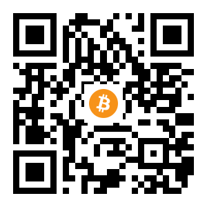bitcoin:18fwcTJgUkhgXNnV7ZXQAUa4dSczoLfCZH black Bitcoin QR code