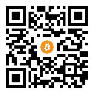 bitcoin:18fxvRqSnte8ivE9KjgrKVnDZtpRKPfF6s black Bitcoin QR code