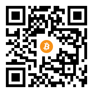 bitcoin:18gADowtw7B7ADjb1RGUSqFKjqsr7M1T3U black Bitcoin QR code