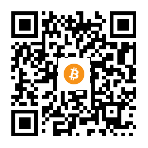bitcoin:18gSBDbsmS87TKL8aaxYfjLMxkVLcDGquG black Bitcoin QR code