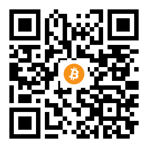 bitcoin:18gqhTZ2L9R48FJFXu3C25XZcrY46JN9uY black Bitcoin QR code