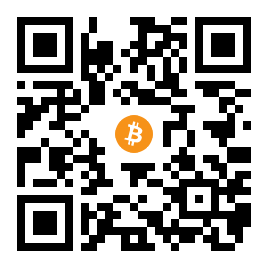 bitcoin:18hjTPCam3pvk6r83BqdzPr959NAPLrRGC black Bitcoin QR code
