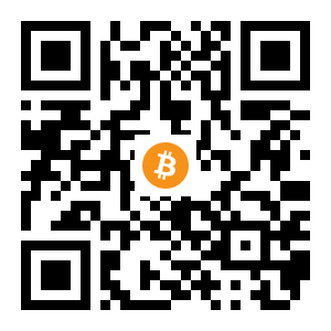 bitcoin:18kRwBgDGs67cnJuQn67EgR1TVBz8Wok6G black Bitcoin QR code