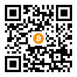 bitcoin:18mxKTKvMrbtZNJxGrQuwNEWMP7iP3oLRs black Bitcoin QR code