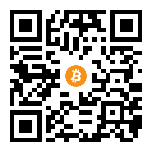 bitcoin:18nbNqrnRazujA19D2jWKb6aLz2Vr11y95 black Bitcoin QR code