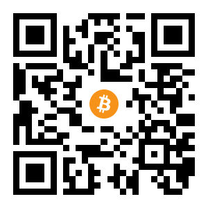 bitcoin:18nwVM8uUCEiGxdT3sy7XoznuyJfZyT7TN black Bitcoin QR code