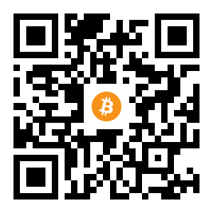 bitcoin:18oEZzz52Mc74zxf5EfjvWMRAjzKdJbqhg black Bitcoin QR code