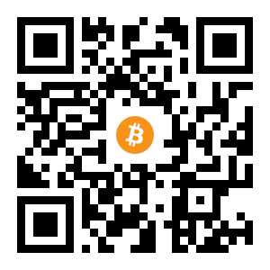 bitcoin:18oPssZbEmQGaAdXoGbCqAyFjtcBp27vuB black Bitcoin QR code