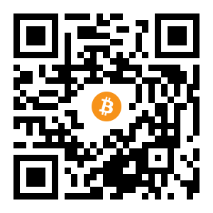bitcoin:18pBrCRd6xgLxAa7MSfwQDuvoh6RrECrXD black Bitcoin QR code