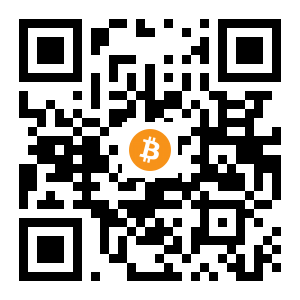 bitcoin:18pvpe5pVzswHSCFypdsdvZD8qfG4yFnfL black Bitcoin QR code