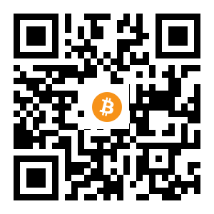 bitcoin:18qEGdvWYeAPPJF8b51P1SnXrVEZ7LLtkS black Bitcoin QR code