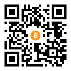 bitcoin:18qUvEoCMvQGpNTVC1YrMsAA32Qfgsq8uP black Bitcoin QR code