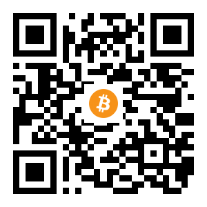 bitcoin:18qavCPM518X1sNiC7tZrmK2jApDFXVH86 black Bitcoin QR code