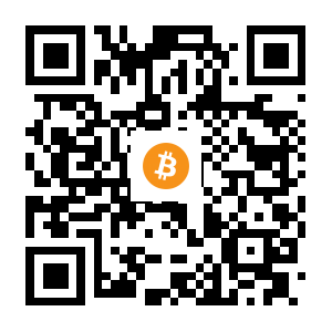 bitcoin:18r69GVeGPaqvbQXfAE5dzXzRFVuqfjjs8 black Bitcoin QR code