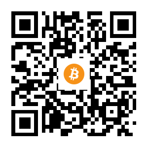 bitcoin:18srWwvqRYJqqVPcR6gSLDJN4EdbcJpPb9 black Bitcoin QR code