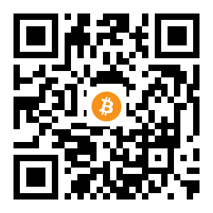bitcoin:18u3rZkjcLUWMdTLqmsFdDmC79x4SJiGjP black Bitcoin QR code