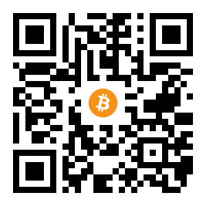 bitcoin:18uBptUuiZgCaZmJHDL7i8Prs6xrZ2eeyz black Bitcoin QR code