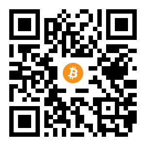 bitcoin:18uRrkSHjXZ4K5Xtce7YRRPsmyXzboMWhS black Bitcoin QR code