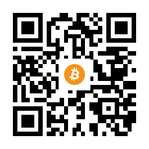 bitcoin:18utgRi4VrezBs9jCtKAPX7em6vtCgUUJx black Bitcoin QR code