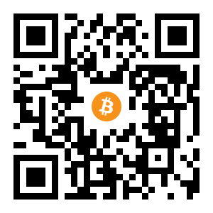 bitcoin:18v3bAr5mUXxG9PCBiyjvWwXErXVVaAKDw black Bitcoin QR code