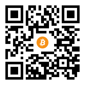 bitcoin:18vXSbGu9R7MbM8zRWSX2aE9Rr44j4ghtg black Bitcoin QR code