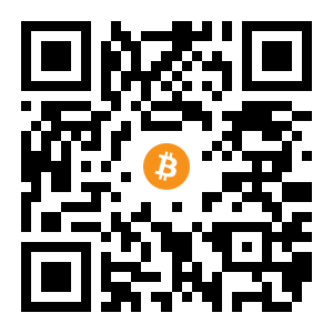 bitcoin:18wah61XU84LCiCeimAezNEJtXpeFZgF8t black Bitcoin QR code