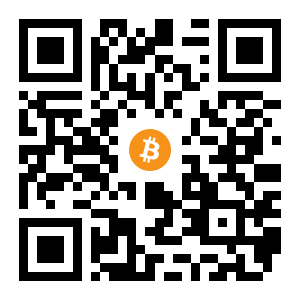 bitcoin:18wr2NpNXwjKBFtRwdHdsz1tjBzMCiqBUA black Bitcoin QR code