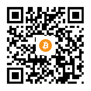 bitcoin:18wt513Xr22zH2EKpS5fpDNNuk2bDQtUKX black Bitcoin QR code