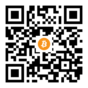 bitcoin:18x8QSxmWAgtmAt2kvNbyTxbhM1bNXKhh3 black Bitcoin QR code