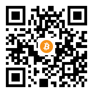 bitcoin:18zuLTKQnLjp987LdxuYvjekYnNAvXif2b black Bitcoin QR code