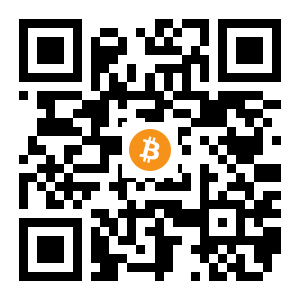 bitcoin:191x1wRZ6EP1afKSoLXEH2NXRDemtPJh3B black Bitcoin QR code