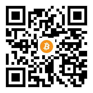 bitcoin:193auMK9gNfC2cx9dZKc6CjgPiZtfVPFKw black Bitcoin QR code