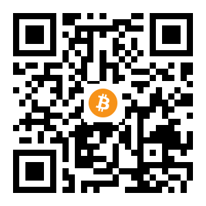 bitcoin:193npGBpUVWiptCwrqGSiv6zuUgP24vP9P black Bitcoin QR code