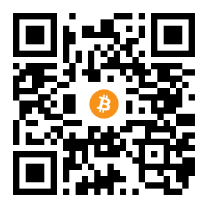 bitcoin:194YFohYJHdMz4LC92KyWaCDYX4pebJhcn black Bitcoin QR code