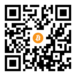 bitcoin:196H4w9hzoaLLF6D7SH8bzgMhk2cfyyAt black Bitcoin QR code