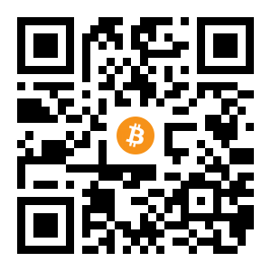 bitcoin:198Z1GvL328f88LLGb4XggFmXxPGECcqod black Bitcoin QR code