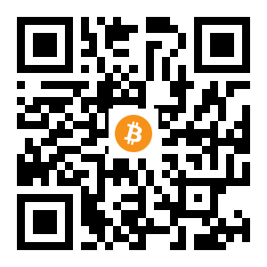 bitcoin:19A8vhX4uBvNPnpTvp6BS8g3GrU3eYjfTf black Bitcoin QR code