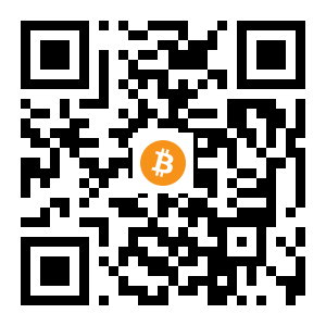 bitcoin:19AMFK8taQWEKH4PWRvpwgW84pGrgeh9Uu black Bitcoin QR code